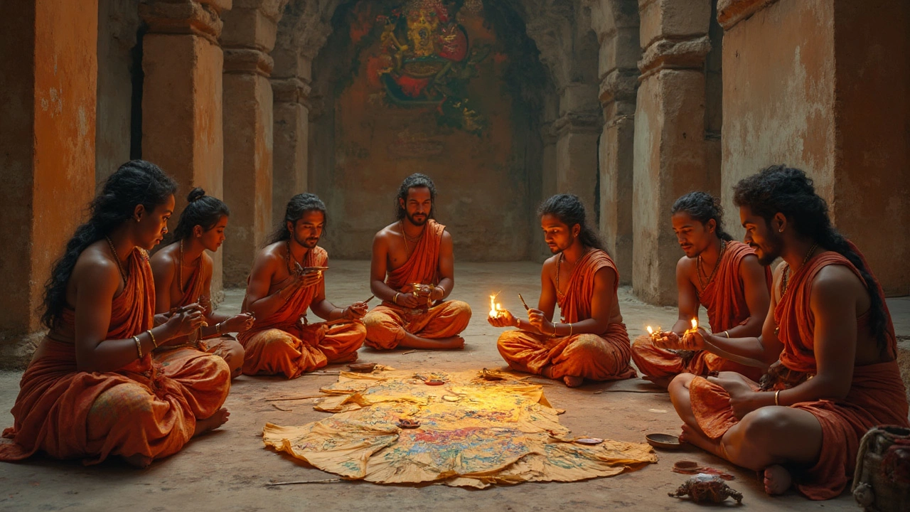 Who Painted Hindu Gods First? Tracing Ancient Indian Art's Roots