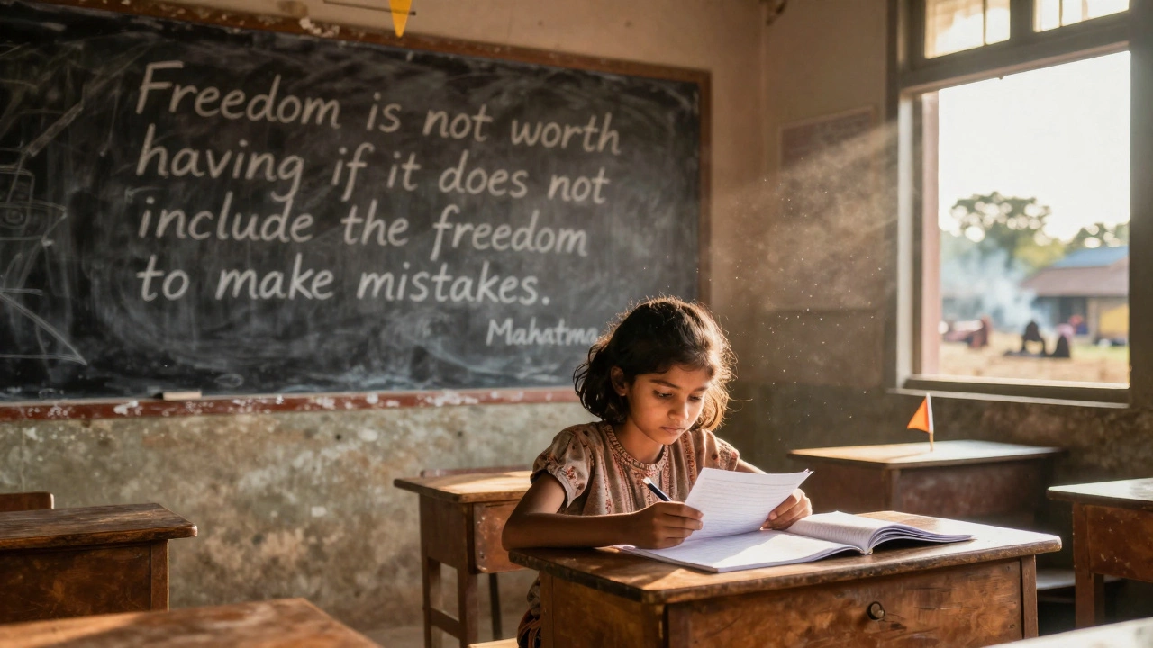 What Is an Inspirational Quote on Indian Independence Day?